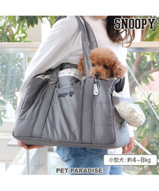 スヌーピー モノトーン キャリー M 小型犬 約4～8kg / PET