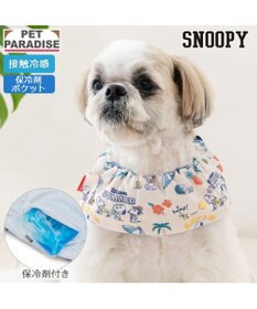 PET PARADISE スヌーピー クールネック 《サマーバケーション柄》 小型犬