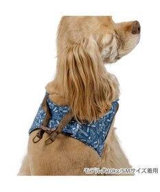 PET PARADISE スヌーピー ベストハーネス 《デニム風》 ＳＭ 中型犬