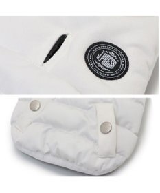 PET PARADISE J.PRESS 綿入り フライト ベスト 《ホワイト》 小型犬