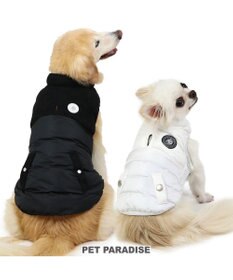 PET PARADISE J.PRESS 綿入り フライト ベスト 《ホワイト》 小型犬