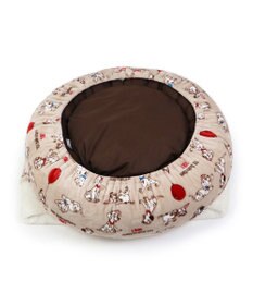 PET PARADISE ディズニー 101匹わんちゃん 丸型寝袋 遠赤外線 《風船柄》 60cm