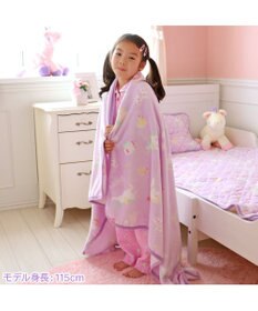 Mother garden マザーガーデンユニコーン ハーフ毛布 100×140cm 《ポップ柄》 あったか大判ひざ掛け