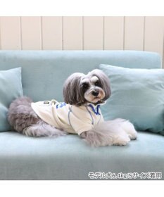 PET PARADISE Lee ステッチパーカー 《ホワイト》 小型犬