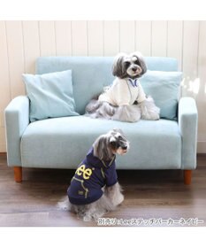 PET PARADISE Lee ステッチパーカー 《ホワイト》 小型犬