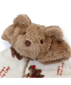 PET PARADISE ペットパラダイス くま 着る毛布 《ハート柄》 小型犬