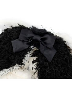 PET PARADISE cherircouture ドットリボン ポンチョ 《ブラック》 小型犬