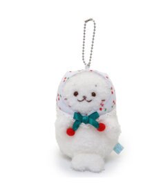 Mother garden しろたん  マスコットキーホルダー 《ピュアさくらんぼ》