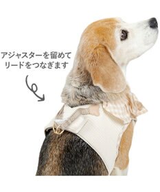 PET PARADISE ペットパラダイス くまちゃん ピエロ襟ベストハーネス ＳＭ