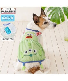 PET PARADISE ディズニー トイ・ストーリー エイリアン お顔 ポケットクール タンクトップ 小型犬