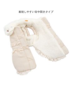 PET PARADISE ペットパラダイス 遠赤外線 苺襟付き 綿入れ ベスト  小型犬