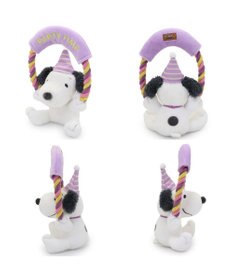 PET PARADISE スヌーピー トイ 《お誕生日 パーティー柄》