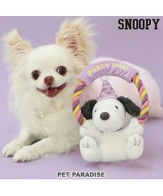 PET PARADISE スヌーピー トイ 《お誕生日 パーティー柄》