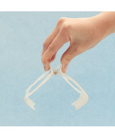 Mother garden しろたん シルエット バンスクリップ 《横向き》