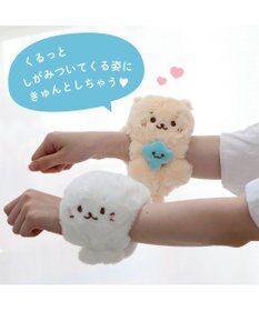 Mother garden しろたん パッチンくるっとマスコット 《しろたん》 単品