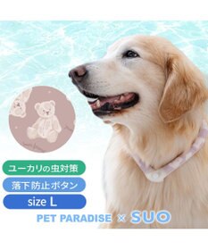 PET PARADISE ペットパラダイス 28℃クールリング  《くま》 Ｌ 大型犬