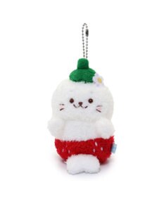 Mother garden しろたん マスコットキーホルダー 《ジューシーいちご》