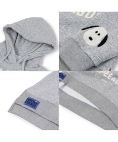 PET PARADISE スヌーピー ずっ友 お揃い パーカー 《グレー》 オーナー用