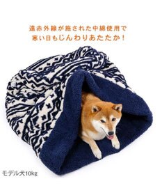 PET PARADISE ペットパラダイス  筒型 寝袋 《カントリー柄》 Ｌ