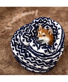 PET PARADISE ペットパラダイス  筒型 寝袋 《カントリー柄》 Ｌ