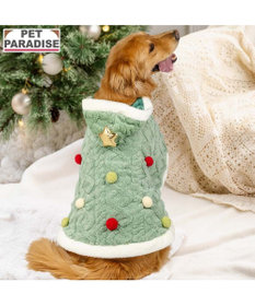 PET PARADISE ペットパラダイス ツリーポンチョ 2025 中型犬 大型犬