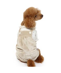 PET PARADISE ペットパラダイス パンツつなぎ 《花 フリル》 小型犬