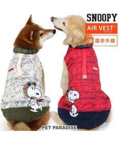 PET PARADISE スヌーピー エアベスト  フライングエース 《 ホワイト》 中型犬 大型犬