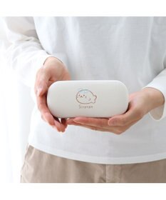 Mother garden しろたん クロス付き メガネケース 《メガネしろたん》