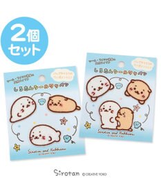 しろたん しろたん らっこいぬ シールワッペンセット 2点セット アイロンワッペン アップリケ エンブレム あざらし アザラシ かわいい キャラクター マザーガーデン Mother Garden 通販 雑貨とペット用品の通販サイト マザーガーデン ペットパラダイス