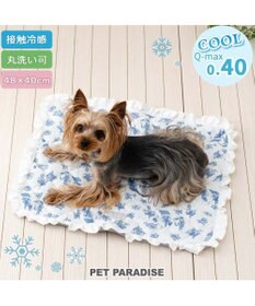PET PARADISE ペットパラダイス クールマット 《トワルドジュイ柄》 S