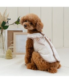 PET PARADISE ペットパラダイス フリル キルトベスト 小型犬