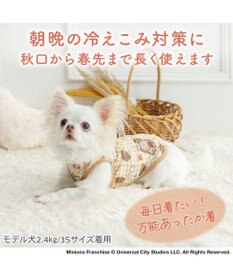 PET PARADISE ミニオン ペティヒート 天竺 タンクトップ 《ちどり柄》 小型犬
