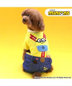 PET PARADISE ミニオン ボブ サスペンダー上下セット風 パンツつなぎ 小型犬