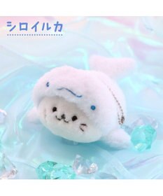 Mother garden しろたん キーホルダー  《氷の国の動物 シロイルカ》