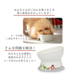 PET PARADISE ディズニー トイ・ストーリー 高さのあるえさ皿
