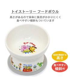 PET PARADISE ディズニー トイ・ストーリー 高さのあるえさ皿