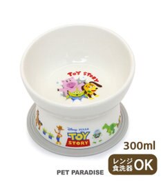 PET PARADISE ディズニー トイ・ストーリー 高さのあるえさ皿