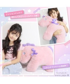 Mother garden マザーガーデン ユニコーン フラットクッション ピンク