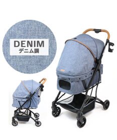 PET PARADISE smooca コンパクト ペットカート 《デニム調》