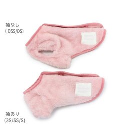 PET PARADISE 犬 服 秋冬 背中開き ジャケット 【小型犬】 ボア ピンク