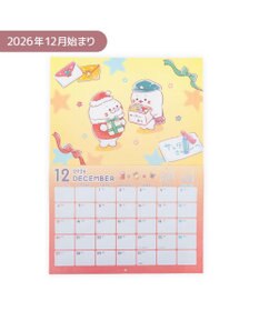 Mother garden しろたん 2027年 壁掛けカレンダー