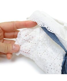 PET PARADISE ペットパラダイス レース襟 パンツつなぎ 小型犬　