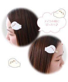 Mother garden しろたん ぷっくり 前髪クリップ 2個入り 《ごろね/しろたん&らっこいぬ》 単品