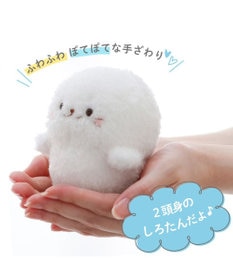 Mother garden しろたん ぽてぽて マスコット 《しろたん》 単品