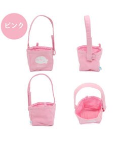 Mother garden しろたん ついてきちゃうマスコット用 ミニトートバッグ 《ピンク》 単品