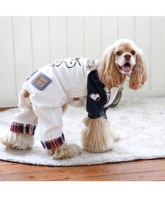 PET PARADISE スヌーピー オーバーオール 【中型犬】