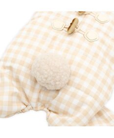 PET PARADISE ペットパラダイス くまちゃん  綿入り オール 《チェック柄》 小型犬
