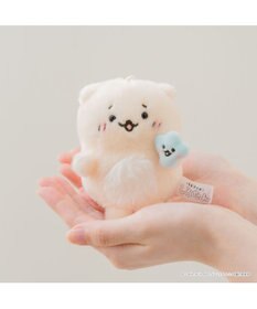 Mother garden しろたん キーホルダー 《らっこいぬ＆しぇる》 単品