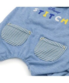 PET PARADISE ディズニー スティッチ 顔 ロンパース 《水色》小型犬