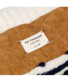 PET PARADISE ペットパラダイス 遠赤外線 丸型 寝袋 《カントリー柄》 Ｍ